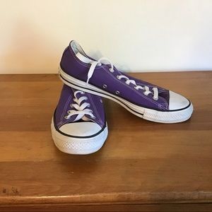 Purple Converse All-Star size 9.5